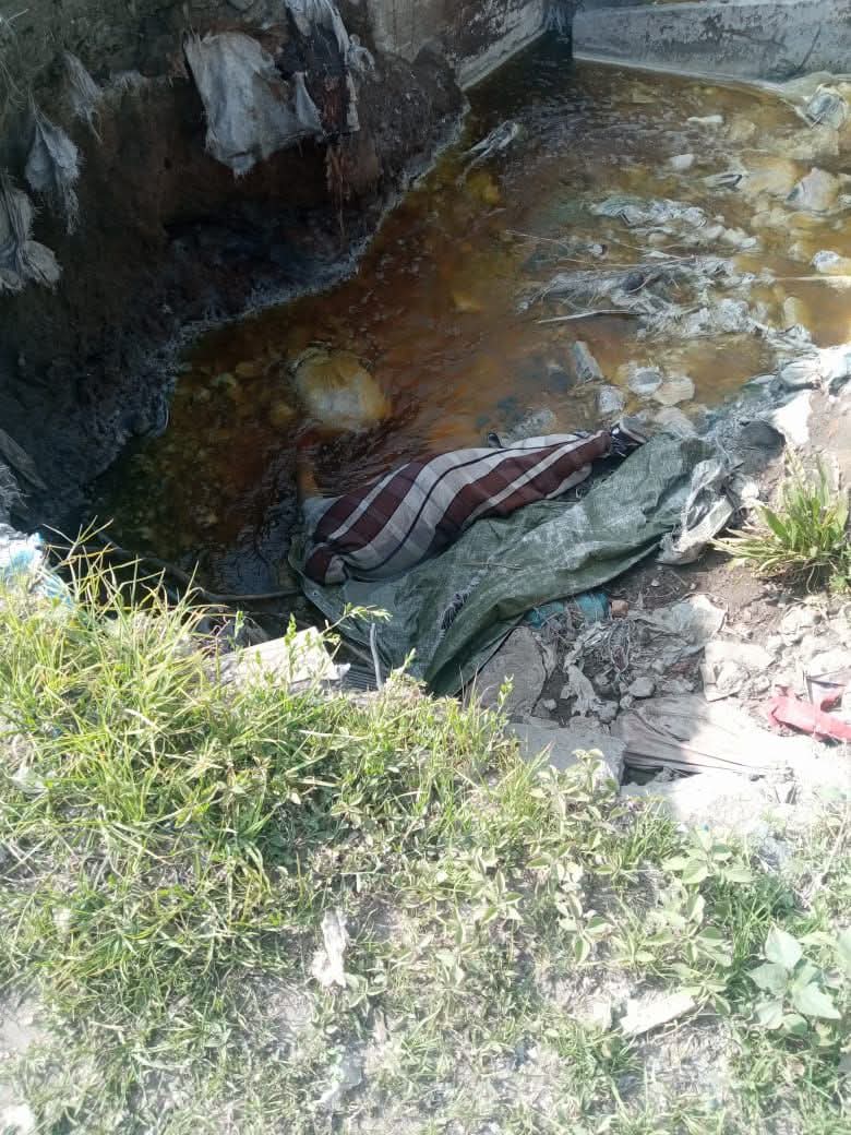 Encobijado en Valle de Chalco en una zanja de calle Chimalpain Xico 1ra sección