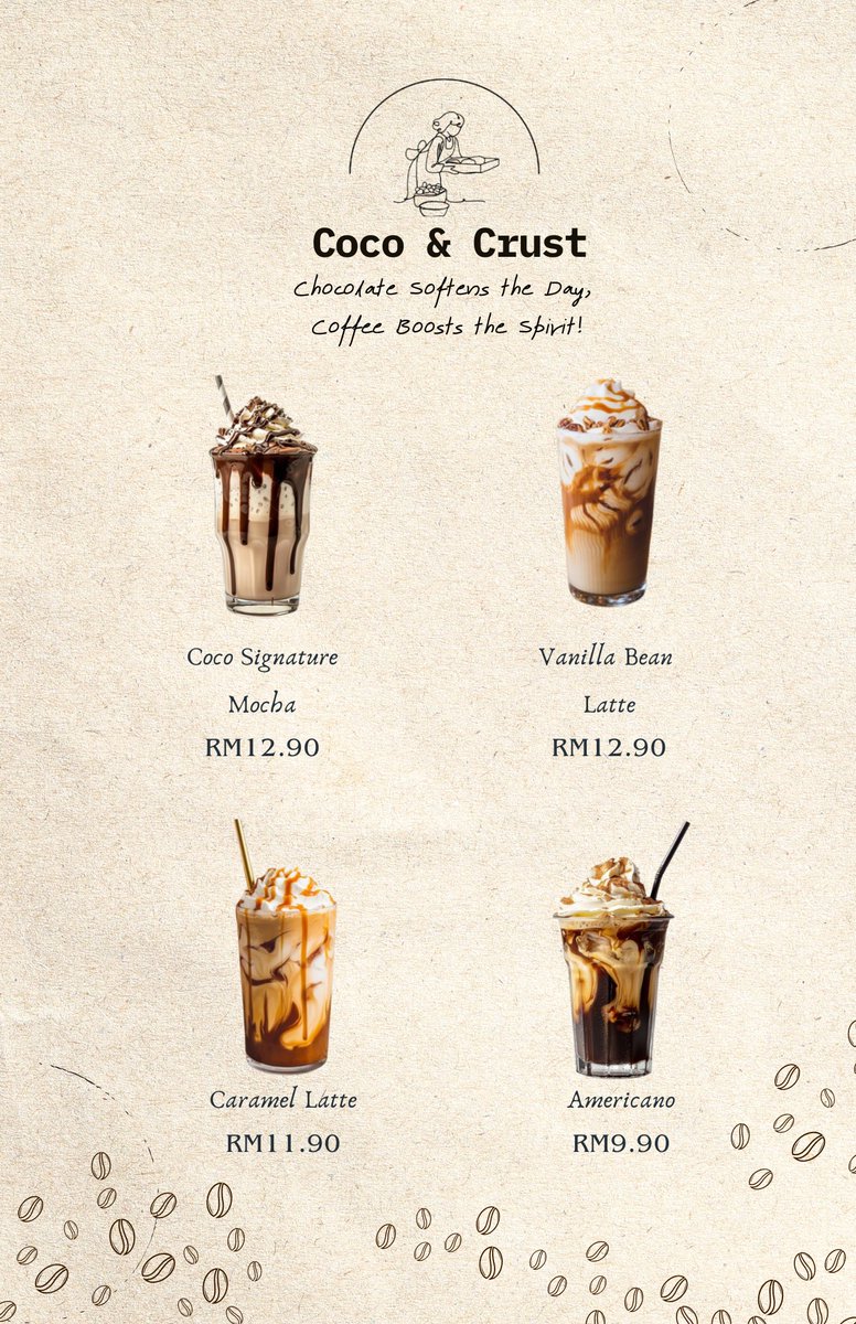 thecococrust's tweet photo. We also have a variety of special menus that will definitely make you come back again 😋 
🥐 Chicken Mushroom Puff 
🌰 Chocolate Almond Tart 
🍰 Chocolate Indulgence Cake 
🥤Vanilla Bean 
Come and enjoy yourself at Coco &amp; Crust 💛 #CocoAndCrust #MenuSedap #HomemadeWithLove https://t.co/V4ipff9Xpa