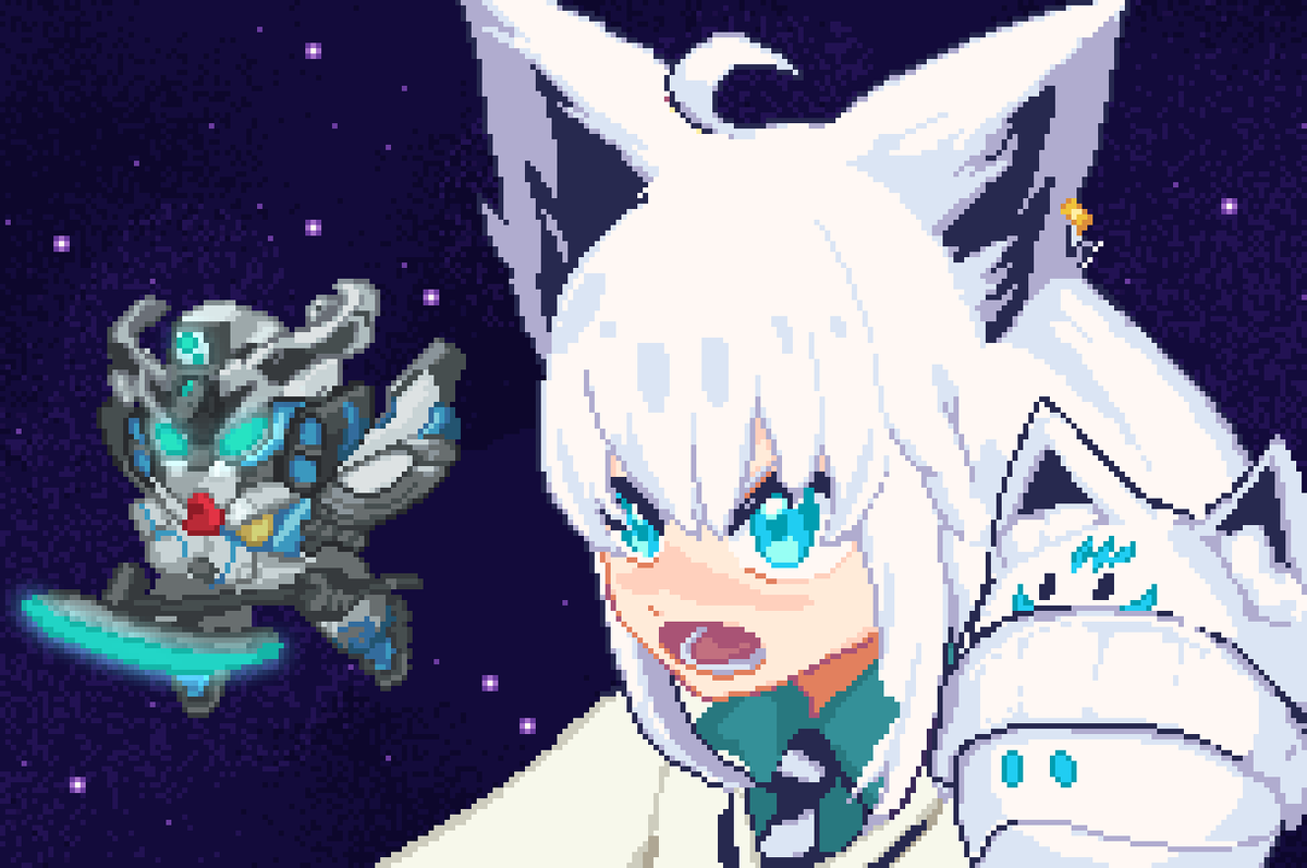 #絵フブキ　見る！