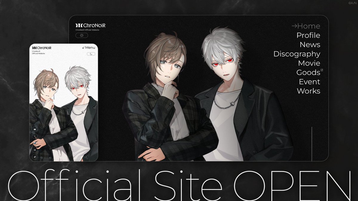 ━━━━ #ChroNoiR7周年 ━━━━ 📢オフィシャルサイトOPEN