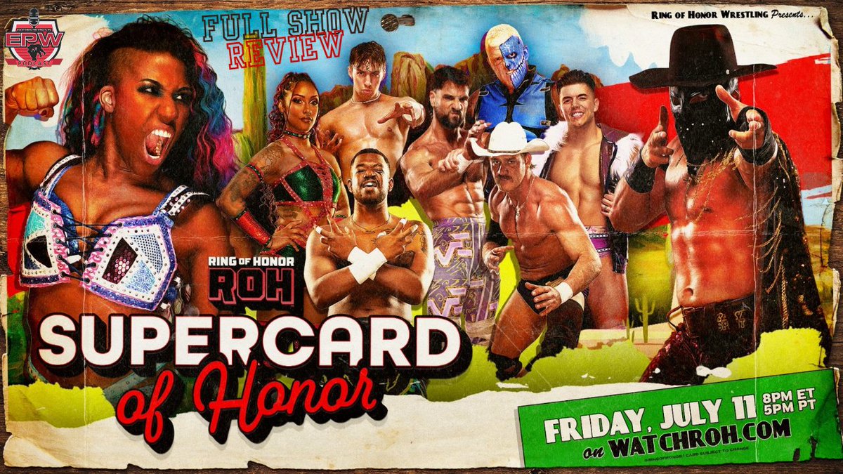 🔴 LIVE after the PPV join us for ROH Supercard Of Honor Full Show Review &amp; Results | HUGE Title Matches #ROHSupercard #RingOfHonor #ROH #SupportSmallStreamers

youtube.com/live/xU3UCK2Mw…