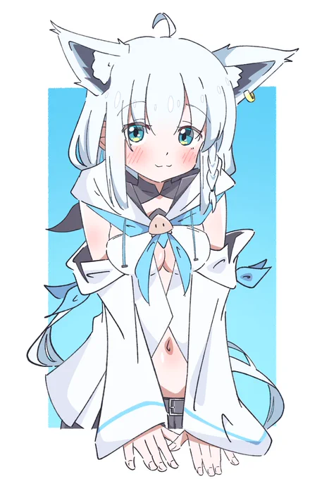 微笑み返し #絵フブキ
