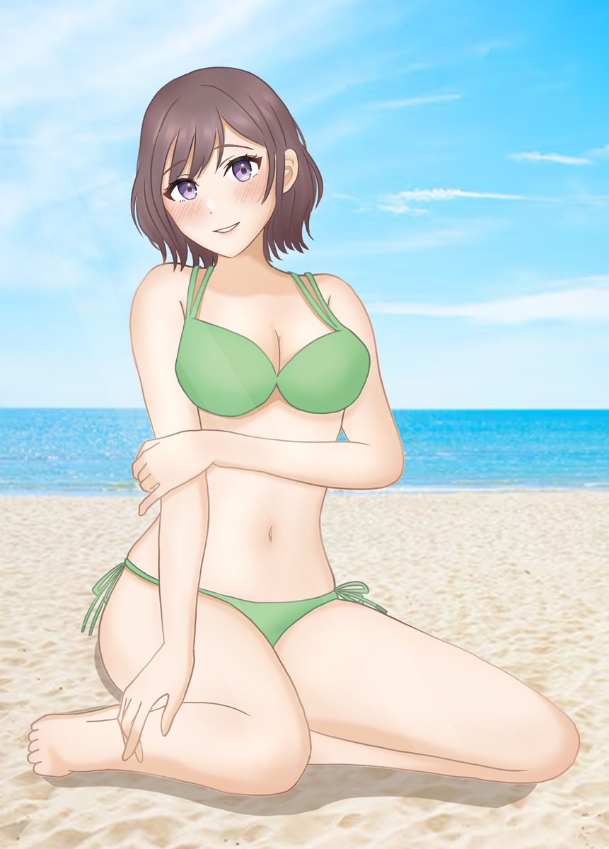 ritou67's tweet image. あさり先生とセミブルー
#学マス 
 #絵描きさんフォロバ１００