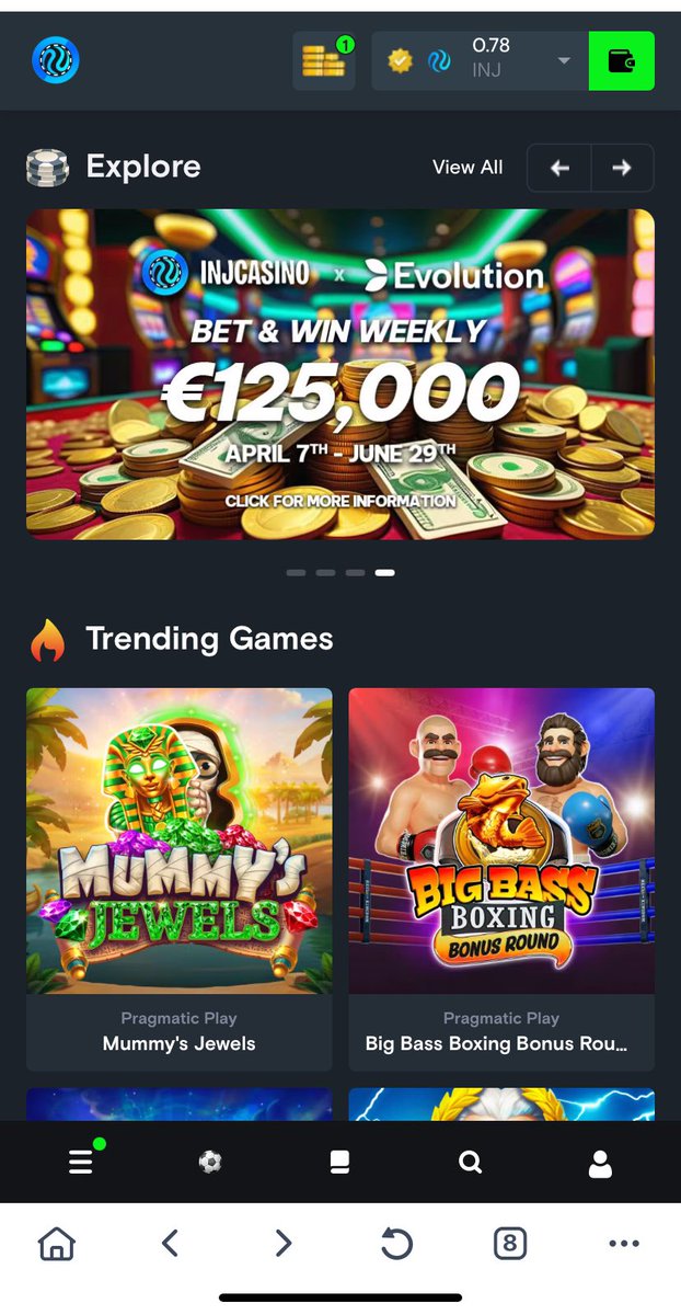 OMJ (@omjnftarmy) on Twitter photo Gm this is how you can make the weekend productive <a href="/injcasino/">Injcasino.io</a> all what you have to do is to povot into <a href="/injcasino/">Injcasino.io</a> and play one of these TRENDING games for life, just lock in and maximize your profit. Which of this would you choose ?? Gm this is how you can make the weekend productive <a href="/injcasino/">Injcasino.io</a> all what you have to do is to povot into <a href="/injcasino/">Injcasino.io</a> and play one of these TRENDING games for life, just lock in and maximize your profit. Which of this would you choose ??
