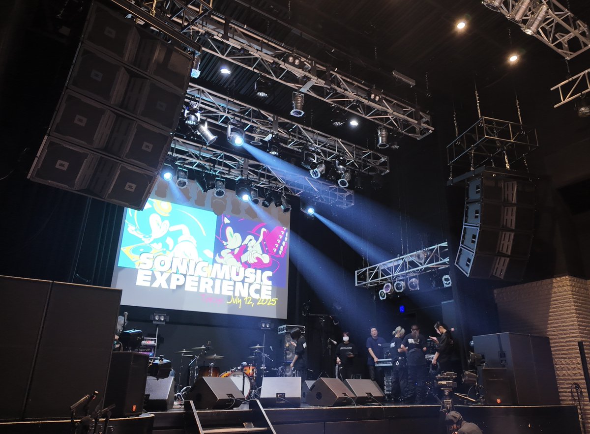 SONIC MUSIC EXPERIENCE🦔
ただいま絶賛準備中💨

本日は快晴のライブ日和☀️
暑くなるようですので体調管理に注意しつつ
気をつけてお越しください♪

演者・スタッフ一同お待ちしております✨
#SonicMusicEXP