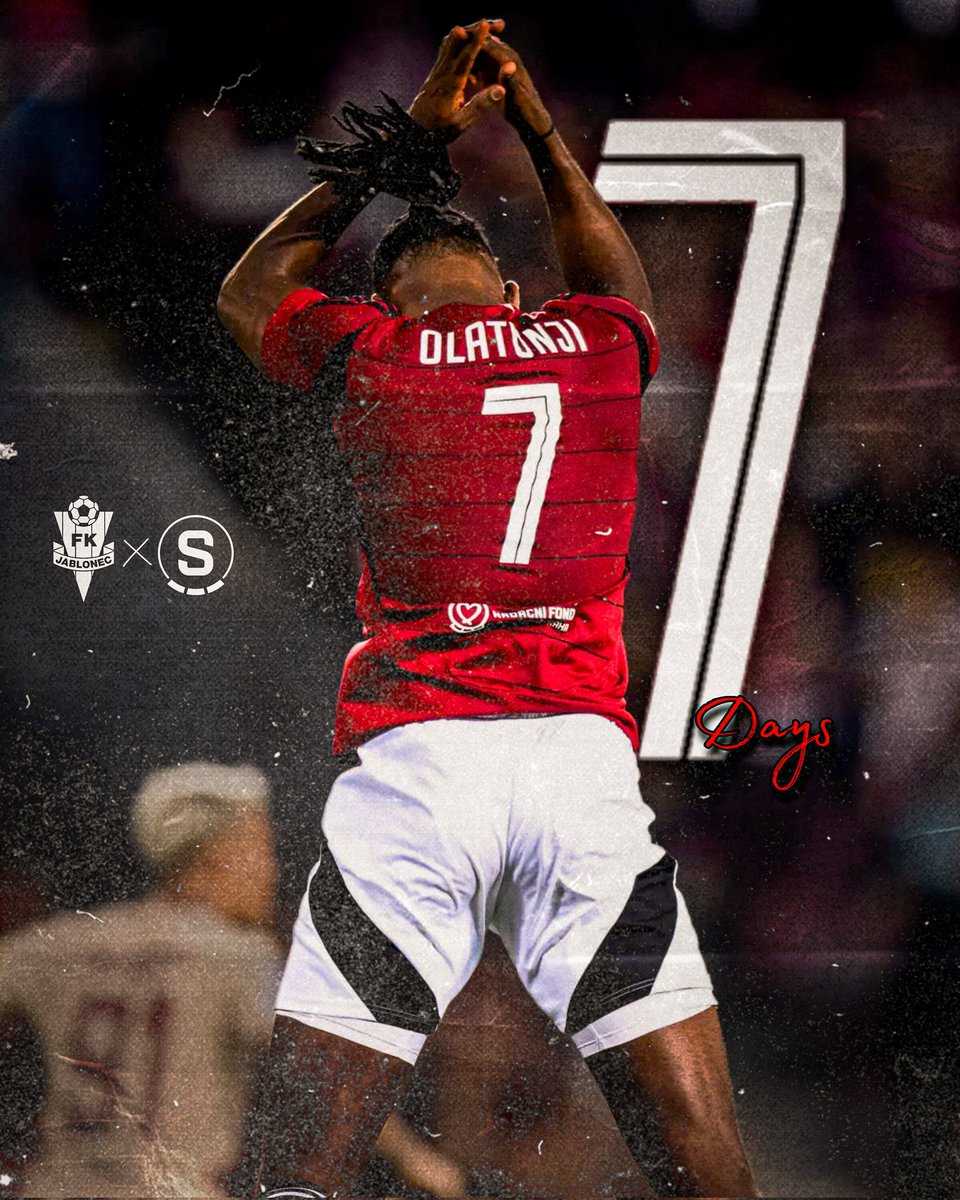 sparta_zone_off's tweet photo. 7️⃣ 𝑫𝒂𝒚𝒔.. 

#acsparta #spartapraha #spartazone #football #soccer #chanceliga #czech #prague #7 #days #7days #week #victorolatunji #cristianoronaldo #cr7 #cristiano #ronaldo #portugal #nigeria #start https://t.co/E0GlTxhqNQ