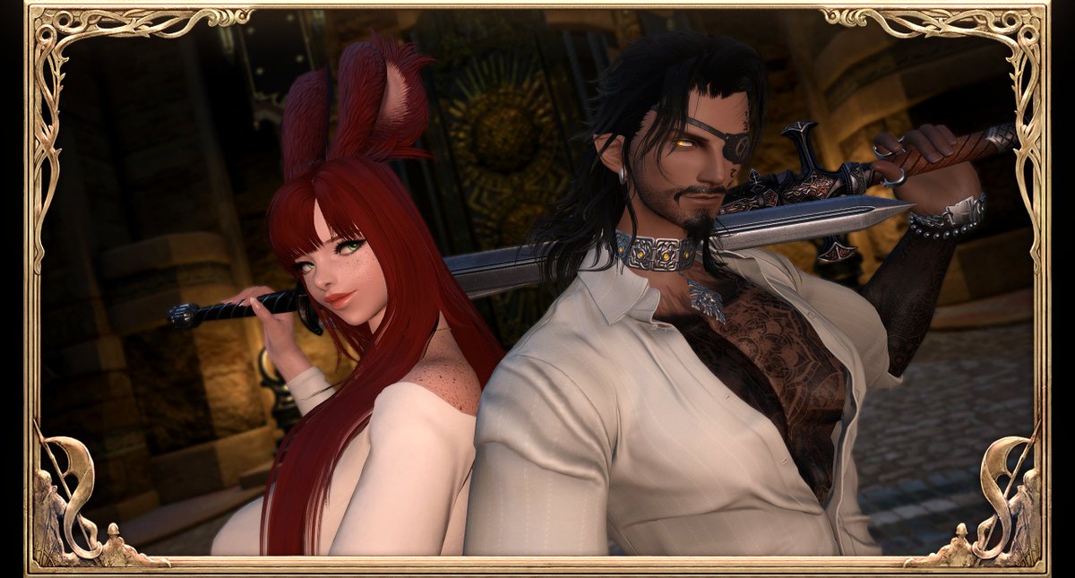 Back to back

#XIV #xivsnaps #xivgposers #ElezenHours #Elezen #Duskwight #EorzeaPhotos #EorzeaDailySnapshot #GPOSER #GPOSERS