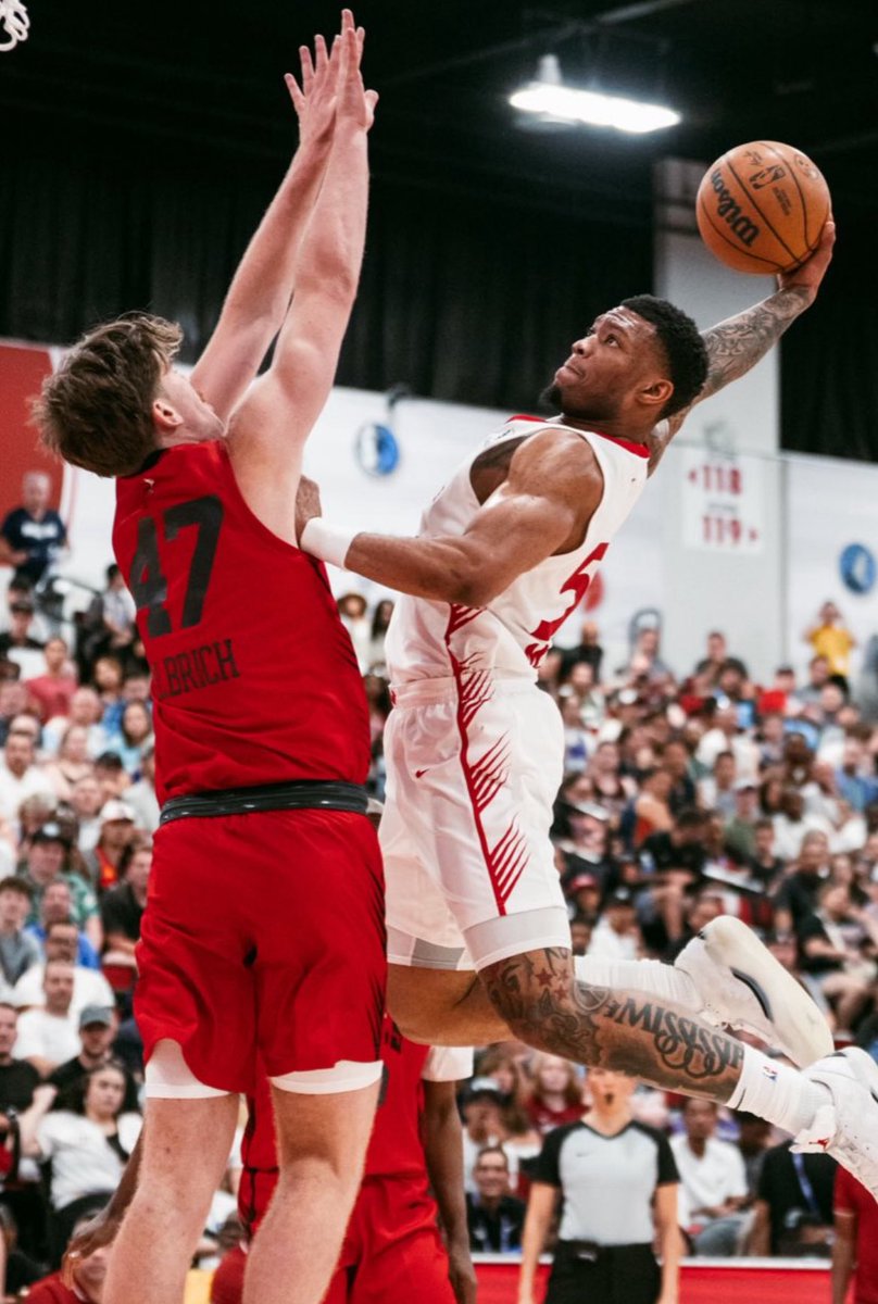 RaptorsDigest's tweet image. Over/Under 10 all-star games for Alijah Martin?