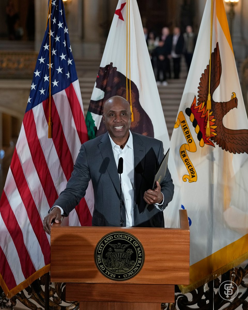 SFGiants's tweet photo. Barry Bonds is a #SFGiants legend

Everyone knows the home run records, but what else can we learn about the career of one of baseball’s GOATs? 🧵 (1/6)

#SFGiants x @NuveenInv https://t.co/6oqxf4w03a
