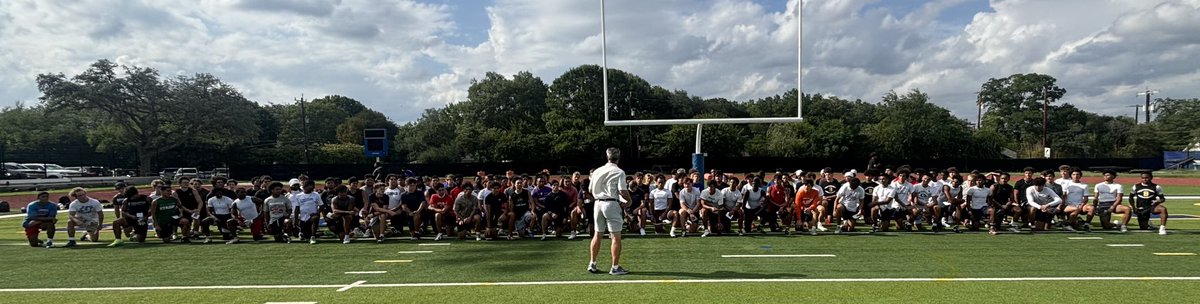 Great Day of camp Lots of offers went out today! Houston you are on the clock!
