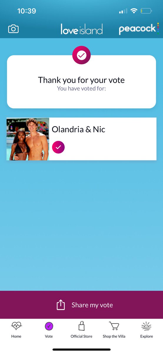 If you’re in line stay in line #loveislandusa