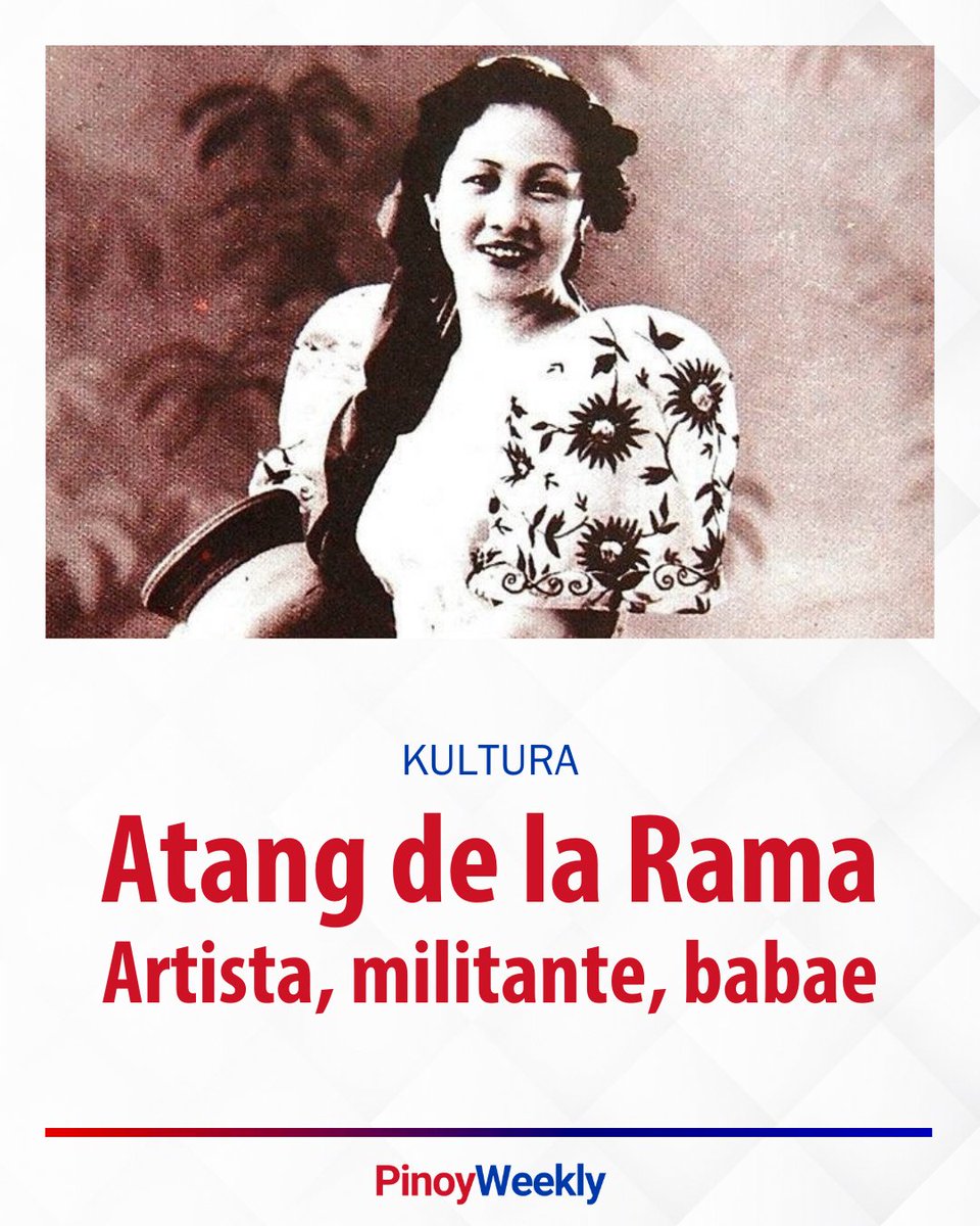 Sa labas ng mga naglalakihang entablado, inalay rin ni Atang de la Rama ang kanyang sining sa mga mamamayan sa kanayunan. Pumanaw siya sa edad na 89 noong Hul. 11, 1991.

BASAHIN: tinyurl.com/msfebkej 🔗