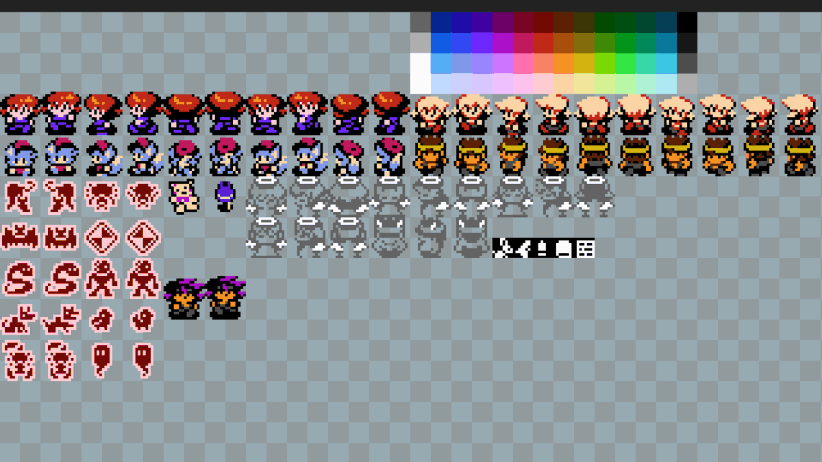 FATHER: PSYCHIX TRILOGY Official (@fpt2007) on Twitter photo Excited to share the overworld sprites for the main four characters! Stay tuned for more teasers as we continue to develop. Can't wait for you all to see what's coming!
made by <a href="/JustinSketches/">JustinSketches🆖 (Open for Comms and Art trades)</a>
#fatherpsychixtrilogy #GameDevelopment #SneakPeek Excited to share the overworld sprites for the main four characters! Stay tuned for more teasers as we continue to develop. Can't wait for you all to see what's coming!
made by <a href="/JustinSketches/">JustinSketches🆖 (Open for Comms and Art trades)</a>
#fatherpsychixtrilogy #GameDevelopment #SneakPeek