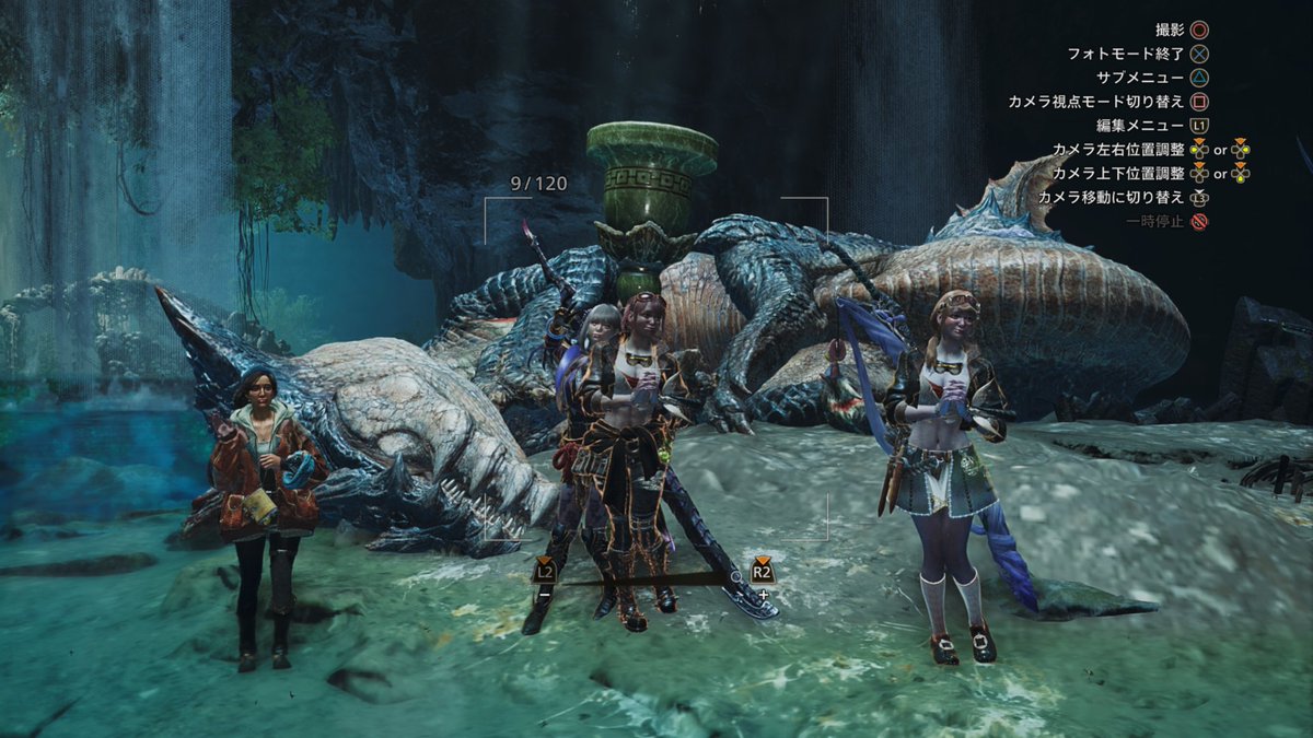 今日の朝活配信で二人も参加してくれました!!
2人ともとても上手でキャリーしてもらいました！
ありがとうございます！
ラギアクルスをたくさん狩ってほしい素材もたくさん手に入りました!!
写真もたくさん撮らせて頂いてありがとうございます!!
また、時間が合えば一緒に遊んでください!!