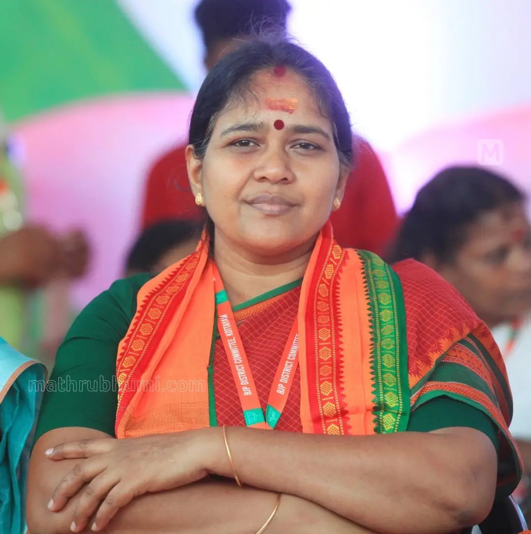 Varun (@varunmayu) on Twitter photo Congrats <a href="/SobhaBJP/">Sobha Surendran</a> on return as Gen Secy after 5 yrs! She contest wherever party ask and boost 🪷% by more than 10%. TN BJP leaders should learn, instead of giving media bytes
2024 Alappuzha- 28.5% (17%)
2019 Attingal- 25% (10%)
2014 Palakkad- 15% (8%)
2016 Palakkad- 29% (19%) Congrats <a href="/SobhaBJP/">Sobha Surendran</a> on return as Gen Secy after 5 yrs! She contest wherever party ask and boost 🪷% by more than 10%. TN BJP leaders should learn, instead of giving media bytes
2024 Alappuzha- 28.5% (17%)
2019 Attingal- 25% (10%)
2014 Palakkad- 15% (8%)
2016 Palakkad- 29% (19%)
