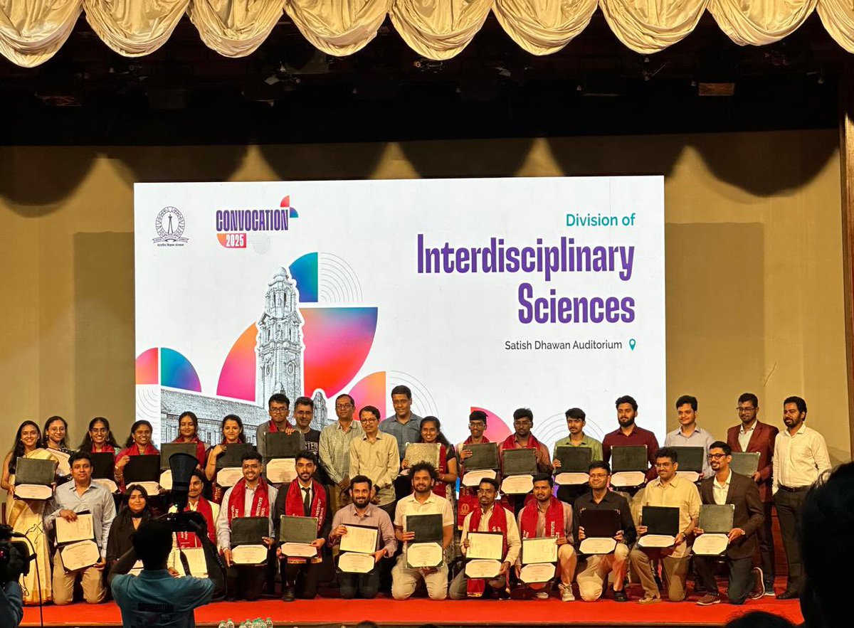 BE, IISc (@be_iisc) on Twitter photo 🎓 Huge congratulations to the graduating students of the Bioengineering Department! Your hard work, passion, and resilience have brought you here.
Wishing you success and impact in all your future endeavors!
<a href="/iiscbangalore/">IISc Bangalore</a>
#Convocation2025 #Bioengineering #iisc 🎓 Huge congratulations to the graduating students of the Bioengineering Department! Your hard work, passion, and resilience have brought you here.
Wishing you success and impact in all your future endeavors!
<a href="/iiscbangalore/">IISc Bangalore</a>
#Convocation2025 #Bioengineering #iisc