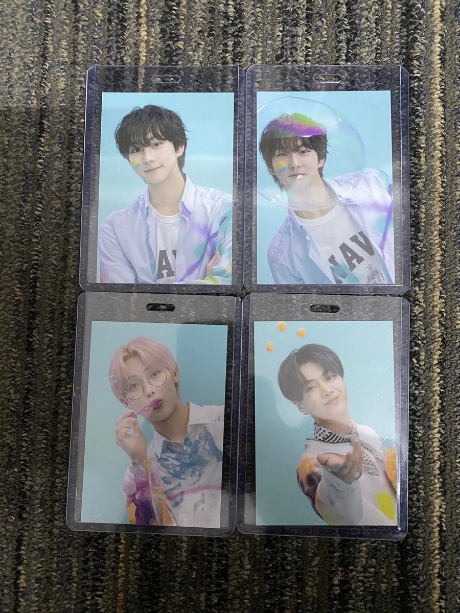 สุ่ม1 250.- ได้การ์ด1/2ใบ
สุ่ม1 500.- ได้การ์ด 5/6ใบ 
สุ่มการ์ดจากในนี้เลยค่ะ 

#ตลาดนัดBTS #ตลาดนัดเอนไฮเพน #ตลาดนัดเอนจีน #ตลาดนัดnct #ตลาดนัดnctdream #ตลาดนัดtreasure #ตลาดนัดบังทัน #ตลาดนัดอชท #ตลาดนัดเด็กสมบัติ