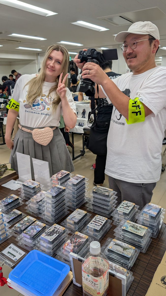 ホビーリンク展、絶賛撮影中!