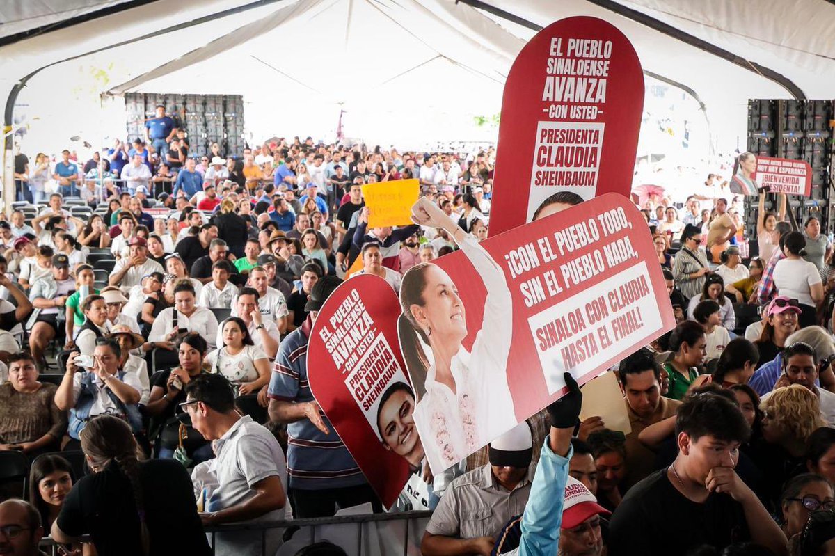 rochamoya_'s tweet image. La salud no es un privilegio, es un derecho.
Y hoy, en Sinaloa, la presidenta @Claudiashein encabezó la inauguración de nuevas áreas en el Hospital Pediátrico IMSS–Bienestar, en Culiacán.
Este espacio ofrecerá atención digna y especializada a niñas y niños de todo el noroeste…