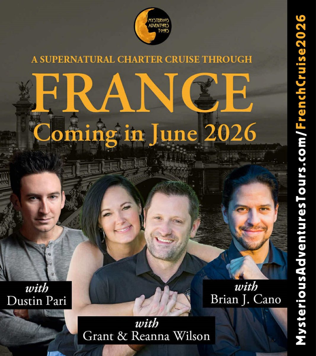 🔊 BIG ANNOUNCEMENT!  First-of-Its-Kind SUPERNATURAL CHARTERED CRUISE🚢!  
We’ve never done this before… No one has!  And we’re already buzzing with excitement!
#supernatural #ghosttour
#haunted
mysteriousadventurestours.com/FrenchCruise20…