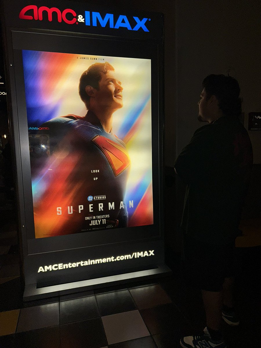 Nuel_206's tweet image. top 5 theater experience, this was SUPERMAN, from beginning to end had me