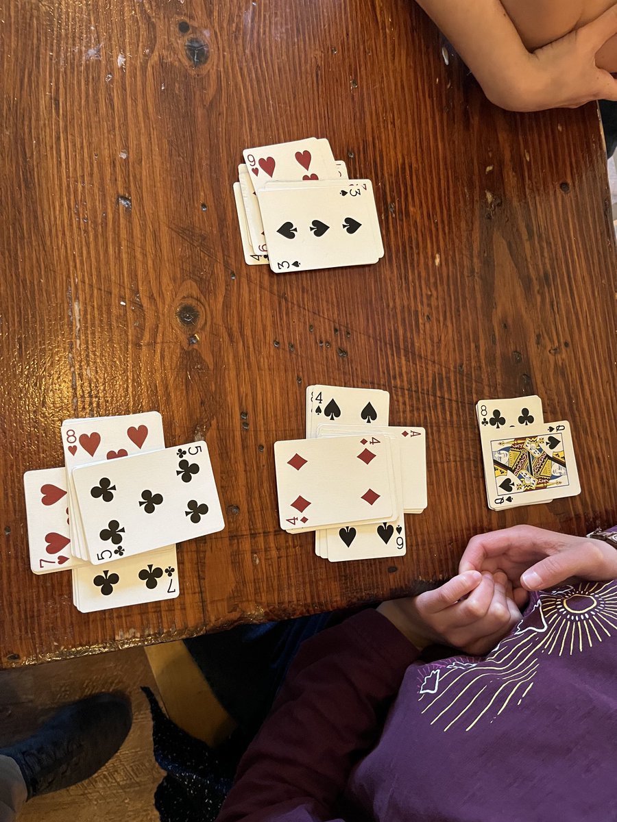 markhud's tweet photo. In years of playing Whist, this may be our first 10-3 round. https://t.co/opFJZI7OMG