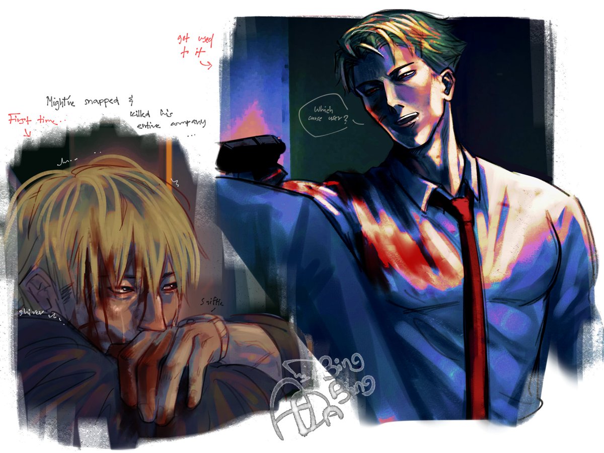 ada_bingbong's tweet image. [villain #nanamikento ] it&apos;s all about money, after all. #jjk #JujutsuKaisen #Nanami #七海建人