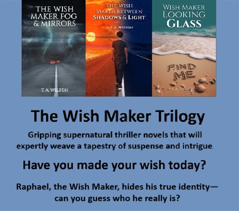 Tammy Welton (@ta_welton) on Twitter photo <a href="/impoliticpolit/">Hope Fields, JD.</a> <a href="/booksbyJeanneR/">Jeanne Roland</a> <a href="/jas_phoenix333/">Jas Phoenix</a> <a href="/LaylaHawke2/">Layla Hawke, author</a> <a href="/Gerlach12207435/">Brigitte Gerlach๐๐๐ฟ๐ช๐#ClimateActionNow</a> <a href="/Kellyrei007/">Kelly Miller, Amazon Best-Selling Author ๐๐ถ๐</a> <a href="/LMFord2/">LM Ford-Author</a> <a href="/annette_koppco/">Annette Official Chronicler of the Miso Mice๐ญ</a> <a href="/tristanbtaylor/">Tristan B Taylor</a> <a href="/jgmacleodauthor/">J.G. MacLeod</a> <a href="/KalFulsom/">Kal Fulsom</a> <a href="/SPOFarrell3/">S.P. OโFarrell</a> <a href="/ANelsonLMPotter/">A. Nelson & L.M. Potter, award-winning authors</a> <a href="/curleyhammcozy/">Eileen Curley Hammond</a> <a href="/cr_burman/">Cheryl Burman is slowly writing that next novel</a> <a href="/RaelleLogan1/">RAELLE LOGAN, ROMANCE NOVELIST, HISTORICAL/PIRATES</a> <a href="/emldavies01/">Emma Evans</a> <a href="/VastineB/">vastine bondurant</a> <a href="/ionacrv/">Iona Morrison</a> <a href="/MQuigley1963/">Melisa Quigley Author</a> <a href="/M_Cobbett71/">M.G. Cobbett (Writer/Reader/Reviewer) - see cover</a> <a href="/SmithNochasak/">Anne M. Smith-Nochasak</a> <a href="/MaryLSchmidt/">Mary L Schmidt aka #SJackson</a> <a href="/mulenga_a/">k.a.mulenga_writer</a> <a href="/KMcgivens/">K.T. McGivens</a> <a href="/AikinNorb/">Norb Aikin</a> <a href="/nikki_twisted/">NikkiTwisted - NT Anderson</a> <a href="/Emme_Klama/">Emme</a> <a href="/HMMills203/">H. M. Mills</a> <a href="/Lady_J_Author/">Harley James ~ Romance Author โ Official Account โ</a> <a href="/Ring7George/">GeorgeRing7</a> <a href="/GeorgeYuhasz/">George Yuhasz</a> <a href="/KaceyKells/">Kacey Kells</a> <a href="/ForgottenAstro2/">ForgottenAstronauts ๐Ash Knight</a> <a href="/SkyWatcher_HL/">๐จ๐ฆHeather LynnโจThe Sky Watcher Seriesโ๐ป๐ซ</a> <a href="/Ivyloganauthor/">Ivy Logan</a> <a href="/VanitaHork/">Vanita Shukla Hork</a> <a href="/zaidacastillo51/">Zaida Castillo</a> Thanks, Hope!
๐<a href="/Adele_Royce/">Adele Royce</a> <a href="/LMFord2/">LM Ford-Author</a>
The Wish Maker Trilogy
#supernaturalmystery #supernaturalthriler #Mystery #Suspense #Intrigue #Secret #Novel #Amazon #fantasybooks #kindlebooks
amazon.com/Wish-Maker-Fogโฆ
amazon.com/Wish-Maker-Betโฆ
amazon.com/dp/B0F4J1KVP8 <a href="/impoliticpolit/">Hope Fields, JD.</a> <a href="/booksbyJeanneR/">Jeanne Roland</a> <a href="/jas_phoenix333/">Jas Phoenix</a> <a href="/LaylaHawke2/">Layla Hawke, author</a> <a href="/Gerlach12207435/">Brigitte Gerlach๐๐๐ฟ๐ช๐#ClimateActionNow</a> <a href="/Kellyrei007/">Kelly Miller, Amazon Best-Selling Author ๐๐ถ๐</a> <a href="/LMFord2/">LM Ford-Author</a> <a href="/annette_koppco/">Annette Official Chronicler of the Miso Mice๐ญ</a> <a href="/tristanbtaylor/">Tristan B Taylor</a> <a href="/jgmacleodauthor/">J.G. MacLeod</a> <a href="/KalFulsom/">Kal Fulsom</a> <a href="/SPOFarrell3/">S.P. OโFarrell</a> <a href="/ANelsonLMPotter/">A. Nelson & L.M. Potter, award-winning authors</a> <a href="/curleyhammcozy/">Eileen Curley Hammond</a> <a href="/cr_burman/">Cheryl Burman is slowly writing that next novel</a> <a href="/RaelleLogan1/">RAELLE LOGAN, ROMANCE NOVELIST, HISTORICAL/PIRATES</a> <a href="/emldavies01/">Emma Evans</a> <a href="/VastineB/">vastine bondurant</a> <a href="/ionacrv/">Iona Morrison</a> <a href="/MQuigley1963/">Melisa Quigley Author</a> <a href="/M_Cobbett71/">M.G. Cobbett (Writer/Reader/Reviewer) - see cover</a> <a href="/SmithNochasak/">Anne M. Smith-Nochasak</a> <a href="/MaryLSchmidt/">Mary L Schmidt aka #SJackson</a> <a href="/mulenga_a/">k.a.mulenga_writer</a> <a href="/KMcgivens/">K.T. McGivens</a> <a href="/AikinNorb/">Norb Aikin</a> <a href="/nikki_twisted/">NikkiTwisted - NT Anderson</a> <a href="/Emme_Klama/">Emme</a> <a href="/HMMills203/">H. M. Mills</a> <a href="/Lady_J_Author/">Harley James ~ Romance Author โ Official Account โ</a> <a href="/Ring7George/">GeorgeRing7</a> <a href="/GeorgeYuhasz/">George Yuhasz</a> <a href="/KaceyKells/">Kacey Kells</a> <a href="/ForgottenAstro2/">ForgottenAstronauts ๐Ash Knight</a> <a href="/SkyWatcher_HL/">๐จ๐ฆHeather LynnโจThe Sky Watcher Seriesโ๐ป๐ซ</a> <a href="/Ivyloganauthor/">Ivy Logan</a> <a href="/VanitaHork/">Vanita Shukla Hork</a> <a href="/zaidacastillo51/">Zaida Castillo</a> Thanks, Hope!
๐<a href="/Adele_Royce/">Adele Royce</a> <a href="/LMFord2/">LM Ford-Author</a>
The Wish Maker Trilogy
#supernaturalmystery #supernaturalthriler #Mystery #Suspense #Intrigue #Secret #Novel #Amazon #fantasybooks #kindlebooks
amazon.com/Wish-Maker-Fogโฆ
amazon.com/Wish-Maker-Betโฆ
amazon.com/dp/B0F4J1KVP8