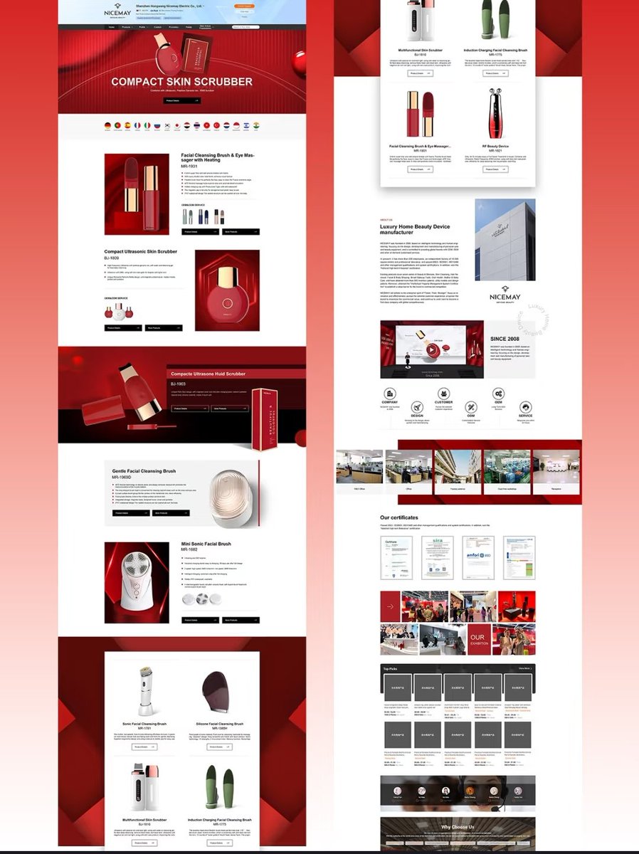 VylorinNexo's tweet photo. Beauty Device Skincare Premium International Website Design
#alibabainternationalstation #internationalstationdesign #detailspagedesign #alibabainternationalstation... #freelancedesigner #webdesign #designsharing #ecommercedesign #crossborderecommerce #b2b https://t.co/y46ByGFH7H