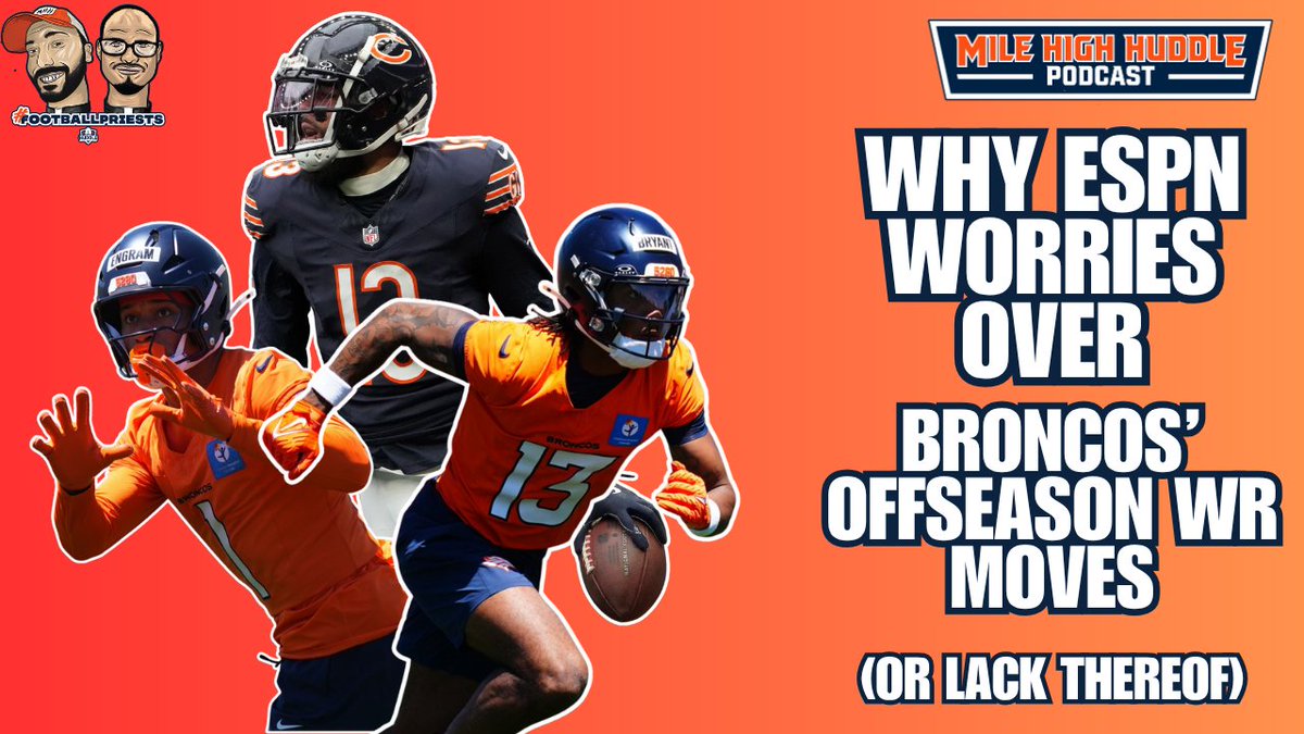 Mile High Huddle (@milehighhuddle) on Twitter photo PODCAST: <a href="/ErickTrickel/">Erick Trickel</a> & <a href="/LanceS_MHH/">Lance Sanderson</a> break down:
• Bo Nix & other #Broncos make the 'best #NFL team that money can buy'
• Latest news & stories
LISTEN via <a href="/DVDD_Pod/">Dove Valley Deep-Divers Podcast</a>: redcircle.com/shows/41109814…
YouTube📺: youtube.com/live/xuyVgzt89…
SUBSCRIBE: bit.ly/MHHSubPod PODCAST: <a href="/ErickTrickel/">Erick Trickel</a> & <a href="/LanceS_MHH/">Lance Sanderson</a> break down:
• Bo Nix & other #Broncos make the 'best #NFL team that money can buy'
• Latest news & stories
LISTEN via <a href="/DVDD_Pod/">Dove Valley Deep-Divers Podcast</a>: redcircle.com/shows/41109814…
YouTube📺: youtube.com/live/xuyVgzt89…
SUBSCRIBE: bit.ly/MHHSubPod