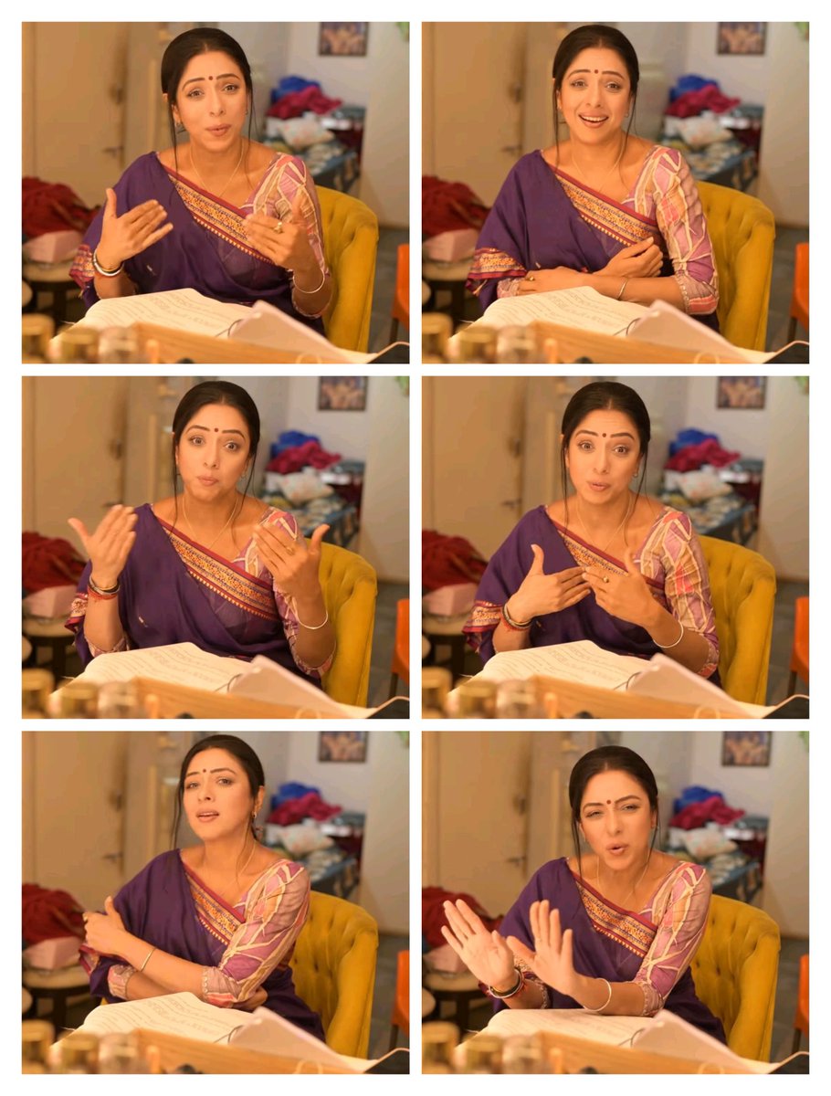 "Morning, sunshine........#RupaliGanguly
I hope your day is as radiant as your smile." 😊😊

#GoodMorning
#Anupamaa