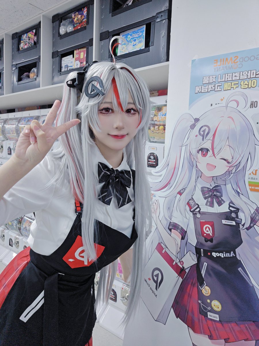 애니팝 마스코트 쫑 대기중!!! 논너와~~~❤️🖤

#명일방주 #앰비언스시네스티시아 #Arknights #ANIPOP