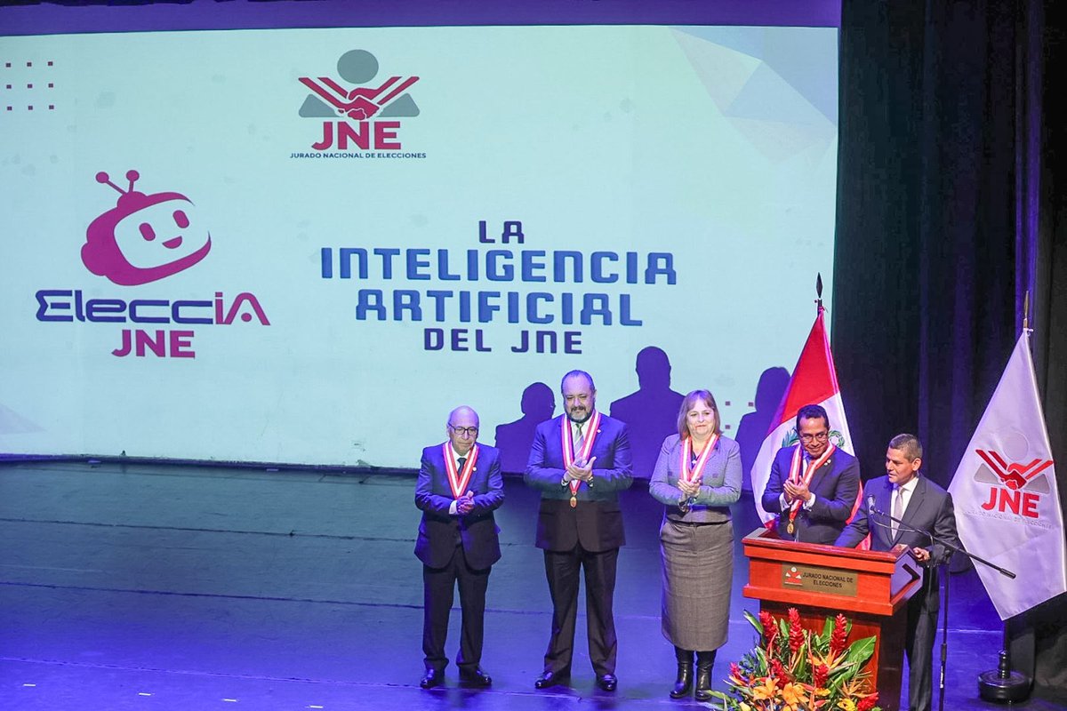 ¡Inteligencia Artificial al servicio de la democracia peruana! 🇵🇪 El JNE usará EleccIA para fiscalizar candidatos en las Elecciones 2026, ¡reduciendo el tiempo de revisión de 4 horas a 4 minutos! #Elecciones2026 #Perú #InteligenciaArtificial