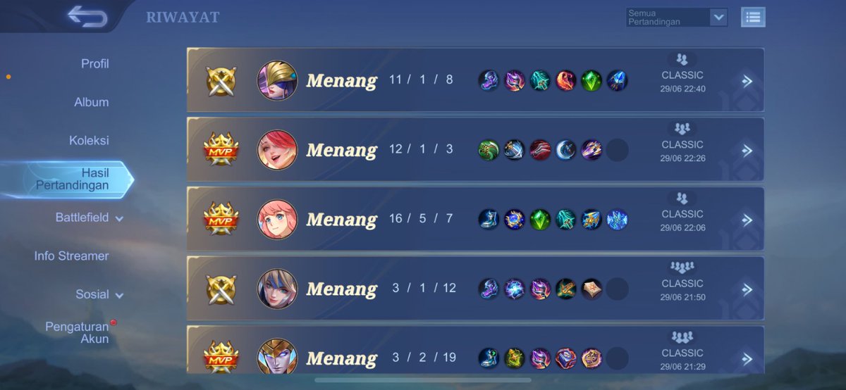 rjoyv's tweet photo. @mlbbfess alo👋 

kalo kamu ga keberatan aku no rank sampai end season (karena lagi benerin wr akun beli), hmu ya! roleku -jung kecuali kepepet karena masih belajar retri banget, recently lagi sering pegang gold. 

nanti aku reach dari X personalku juga😁 https://t.co/JciB62TzRv