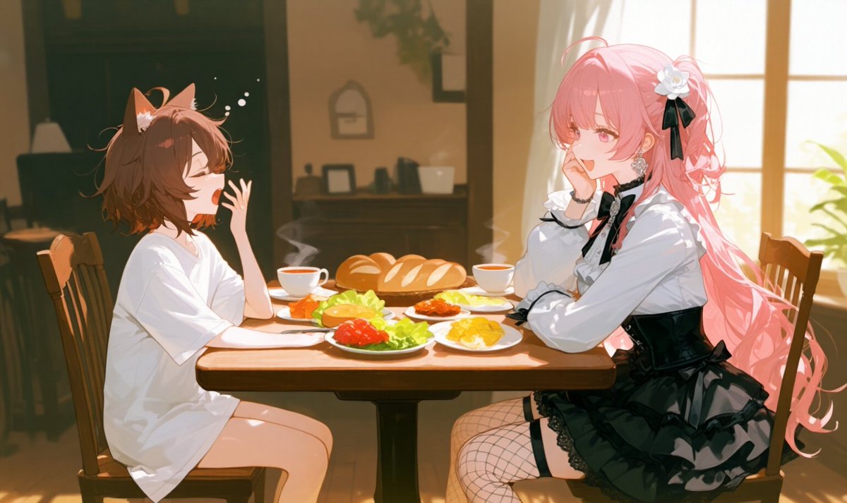 Pixaiの新しいモデル「Tsubaki」で生成してみたイラストです。人物の描き分け、イラスト全体の雰囲気や表現力が今までのSDXL系より強化されてますね✨
#pixai #tsubakiモデル
pixai.art/model/18841073…
<a href="/PixAI_JP/">PixAI日本【公式】</a>