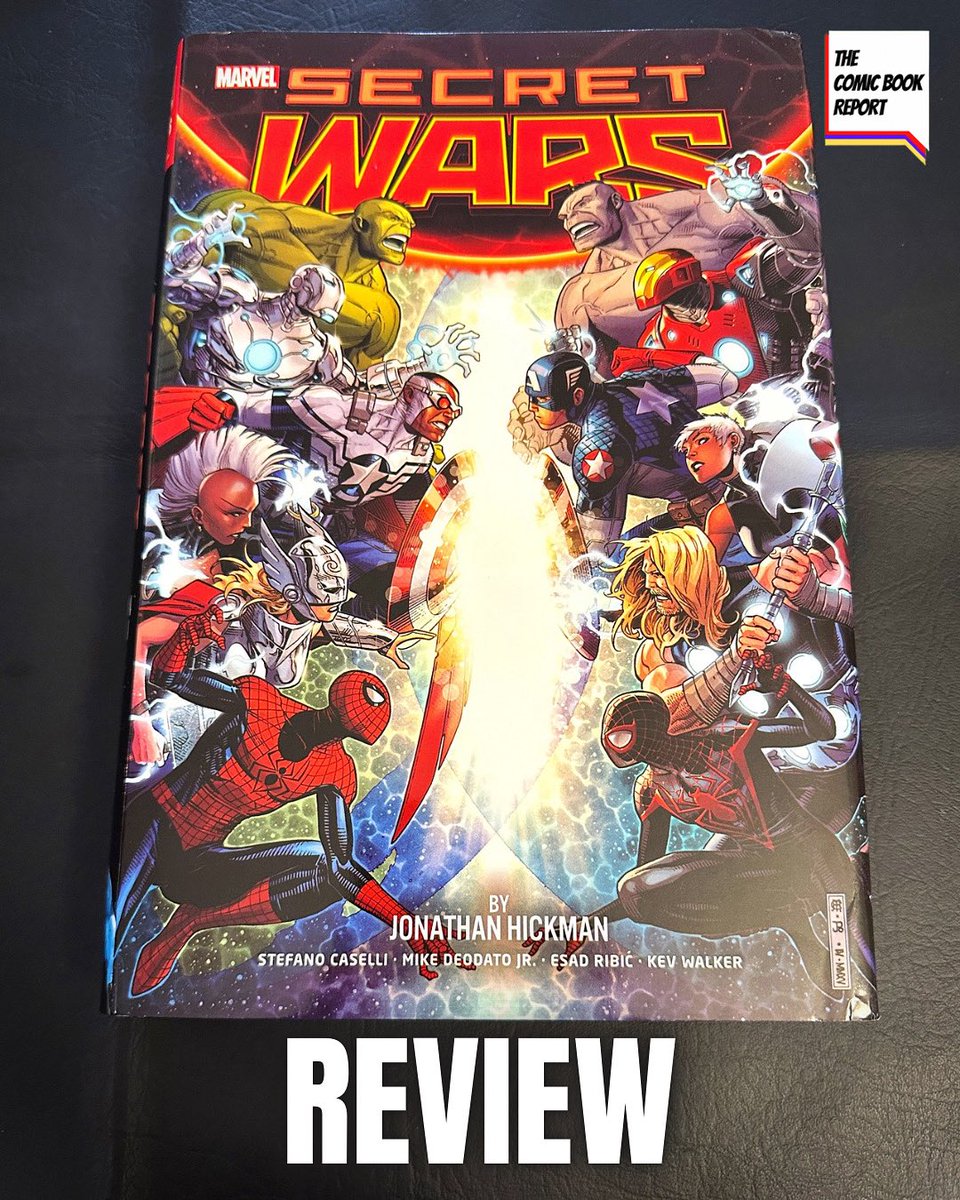 comicbookrpt's tweet image. Today I’m reviewing the Secret Wars Omnibus by Jonathan Hickman & Esad Ribić from @MarvelComicsHQ 🌎🌎
youtu.be/Fk0ez-ZRYcw?si…
#secretwars #marvel #omnibus #comics #comicbooks #hickman #marvelcomics #thecomicbookreport #organicpricedbooks