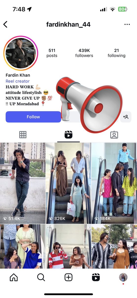 REPOST ALERT 🚨🚨

जब तक इस पर सख़्त कार्यवाही ना हो, हर एक को ये पोस्ट रीपोस्ट करनी चाहिए।

मुरादाबाद में एक लड़का हैं नाम है "फरदीन खान"
 
जो खुलेआम हिंदू ल़डकियों के बीच घुसकर जबरन हाथ पकड़ता है, वीडियो बनाता है और इंस्टाग्राम पर अपलोड करता है। क्या अब यही नया तरीका बन गया है