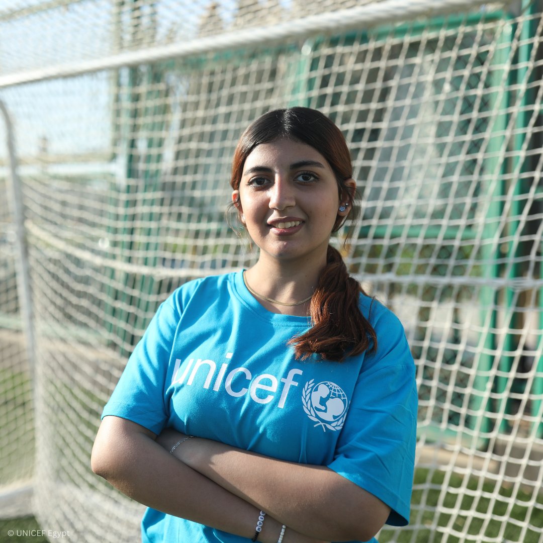 “Obstacles and barriers cannot stand in front of a girl who knows her rights,” says Mariam, 15, from Egypt.

With her mother’s support, she plays football, a sport many still see as ‘for boys’.

Together, they are determined to change perceptions and inspire change. #GirlGoals