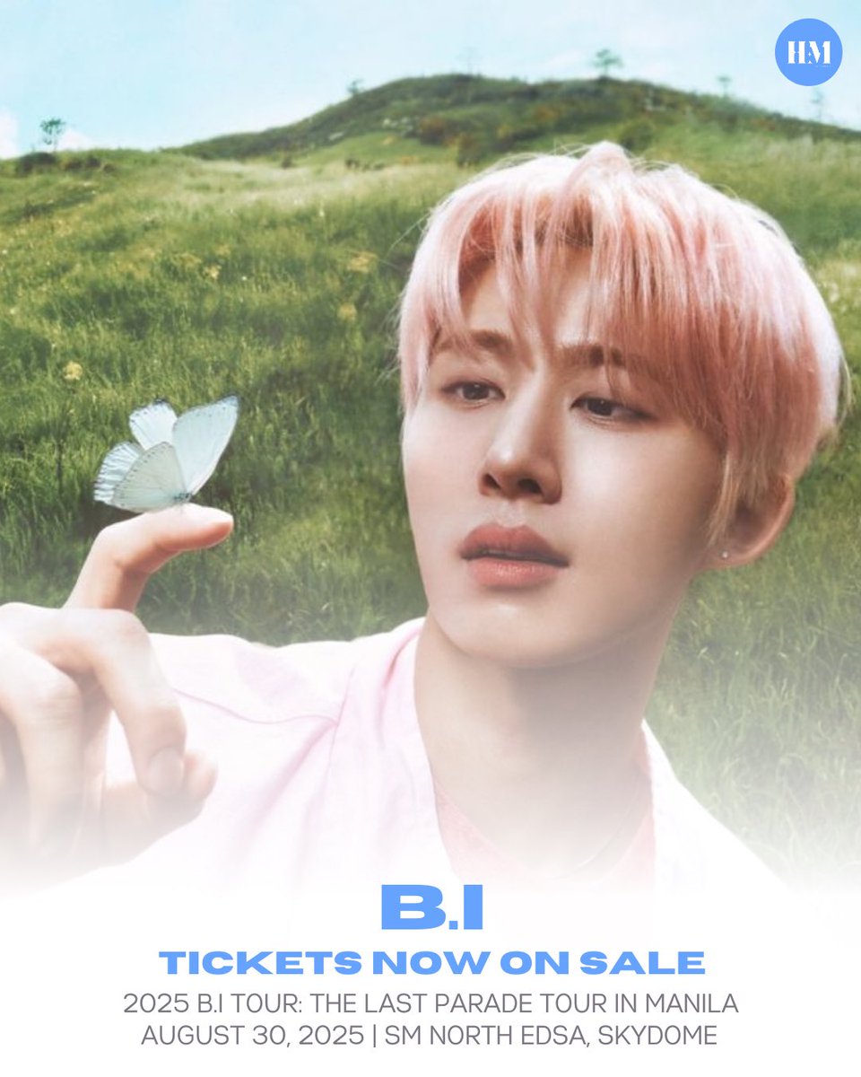 Tickets to 2025 B.I TOUR: The Last Parade Tour in MANILA now on sale! 

Don’t forget to sign in your SM Tickets account to purchase your tickets!

#2025THELASTPARADEINMANILA by <a href="/Threeanglespro/">Three Angles Production</a>