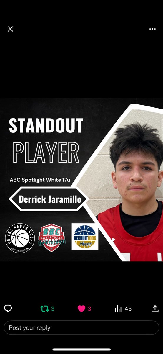 I told y’all…. The kid can hoop….