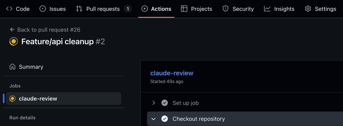 Claude code review is now available in Github with your existing subscription. This is so clutch having every code commit scheduled to go to production reviewed by AI before merging. 

/install-github-app