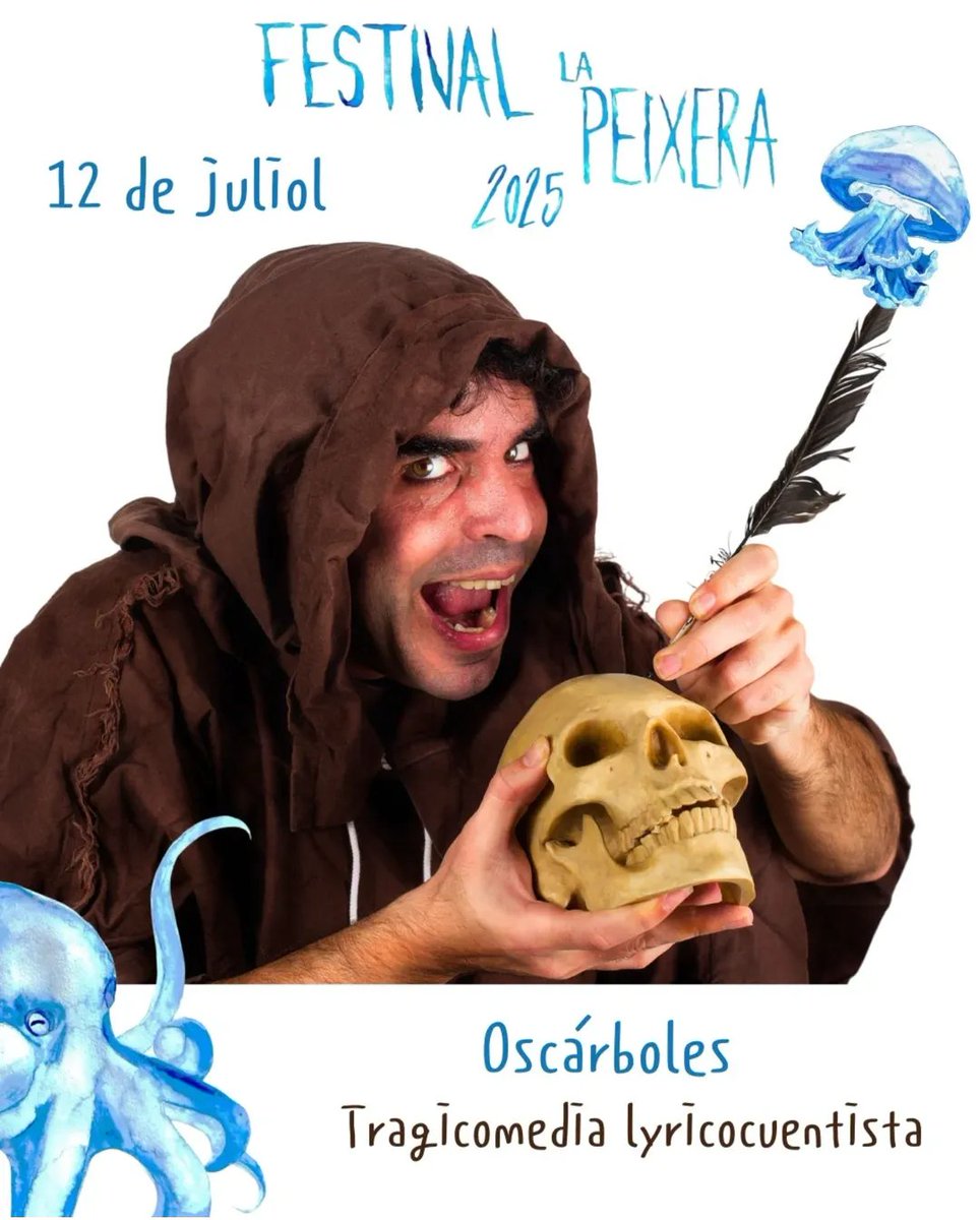 Hoy les esperamos en el festival la peixera de Tordera 💙🐙