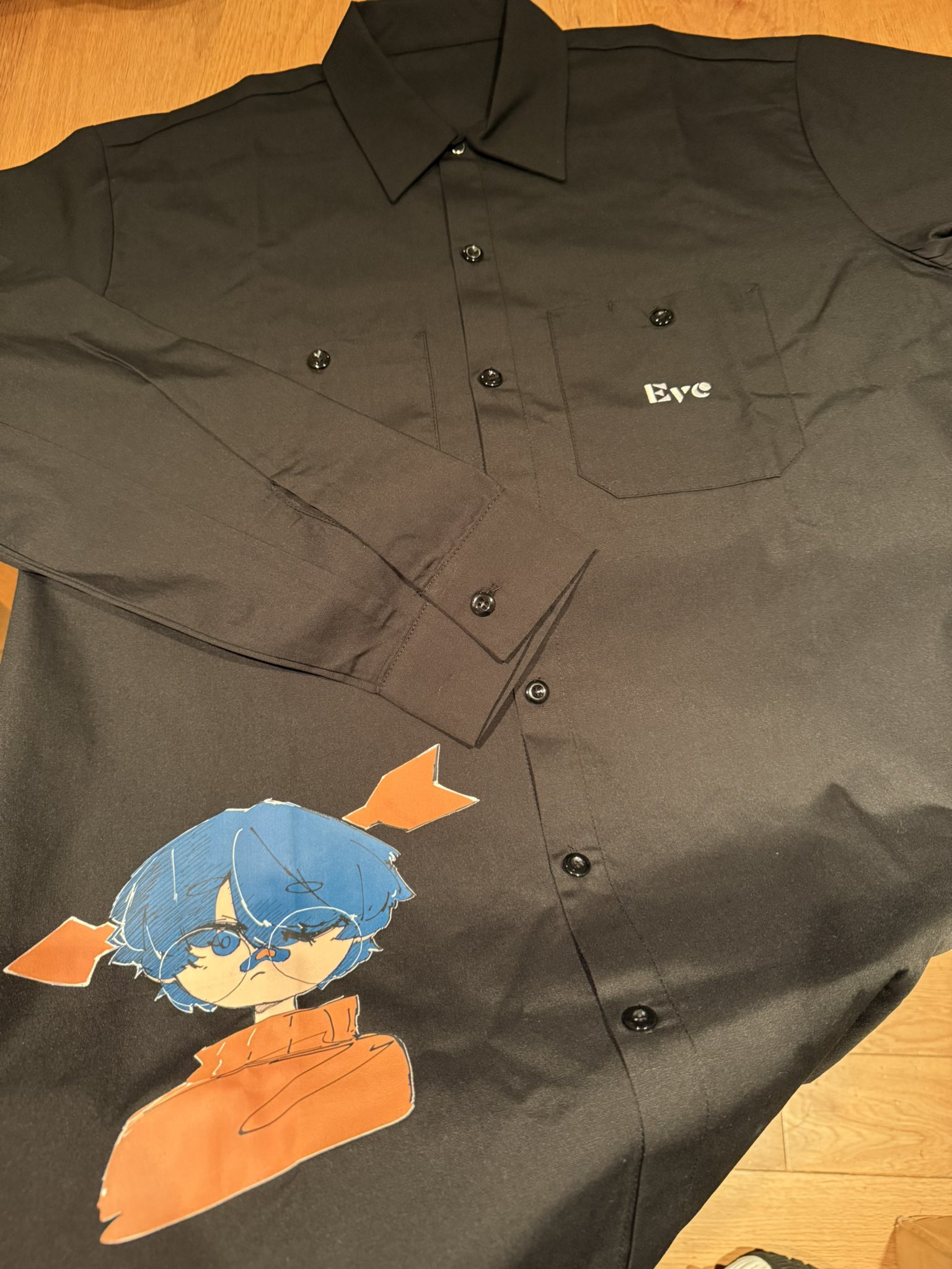 Eve UnderBlue ワークシャツ アイコン Eve Under Blue ワークシャツ icon Eve 2024.11.27 Release NEW