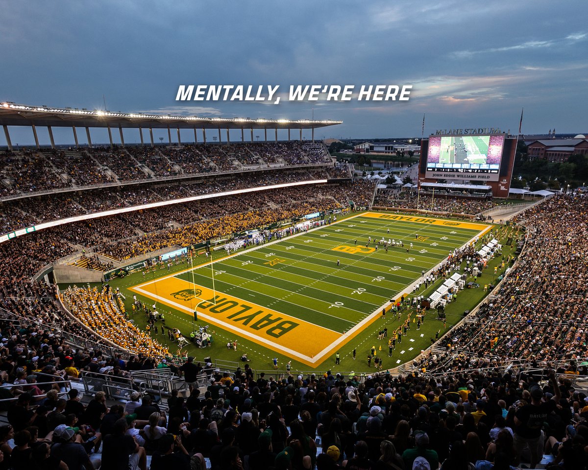 Mentally, We're Here.

#SicEm