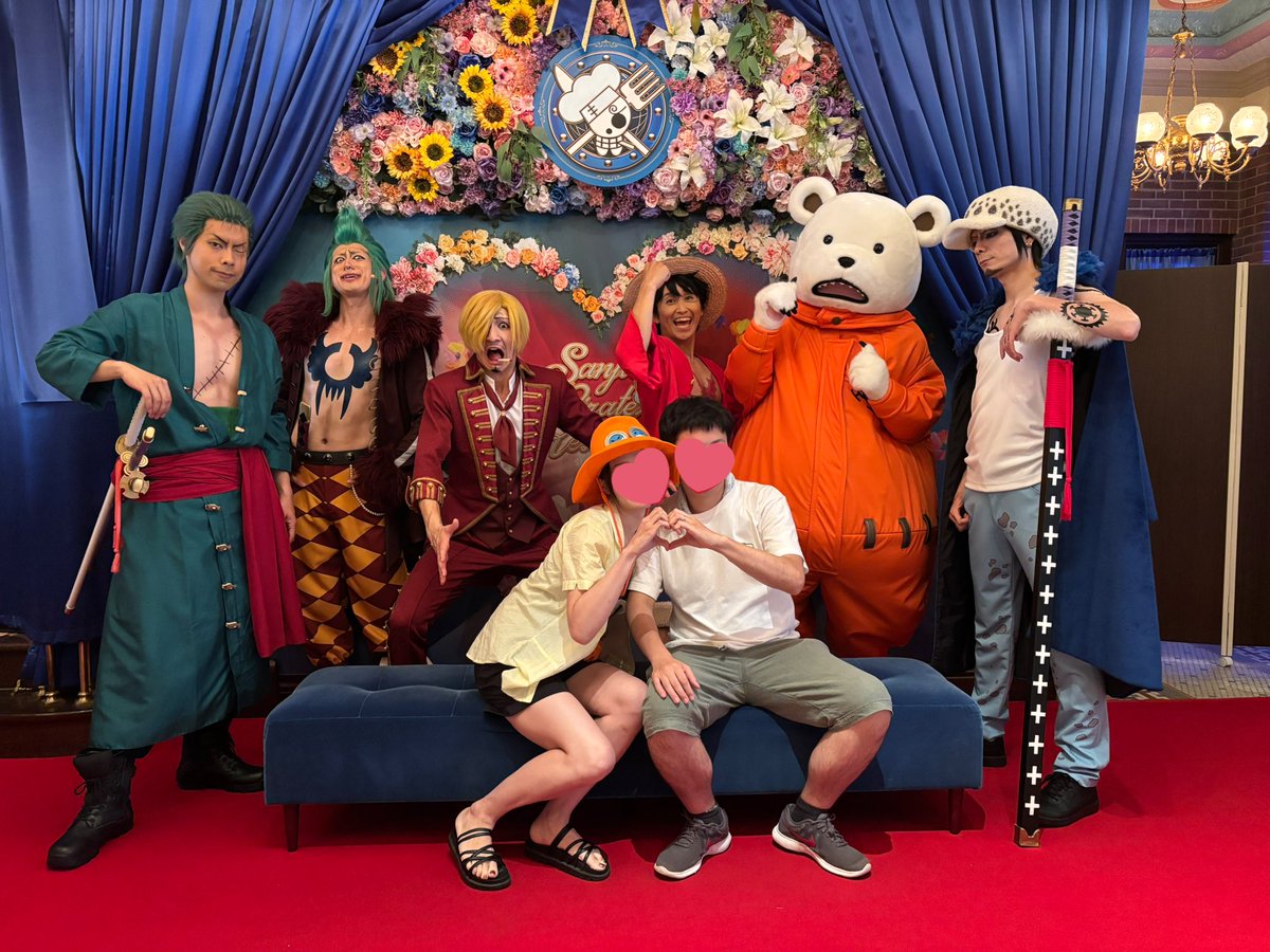azweb15320's tweet photo. サンレス楽しかったー！！！

サンジにメロリンすると見せかけて
旦那に振り切った時のサンジの顔がこちらです https://t.co/gbDwvl3NEj