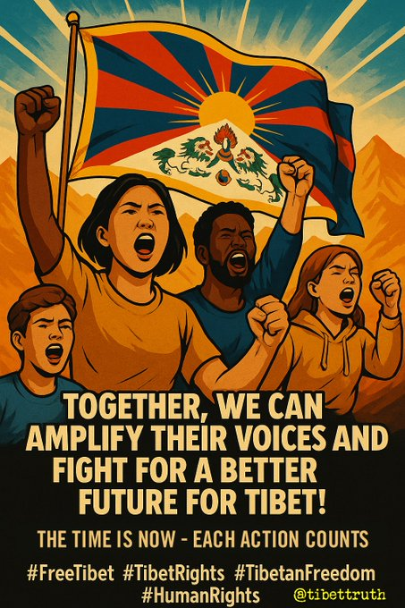 #FreeTibet 
#TibetIsNotChina 

#VoiceForTibet
