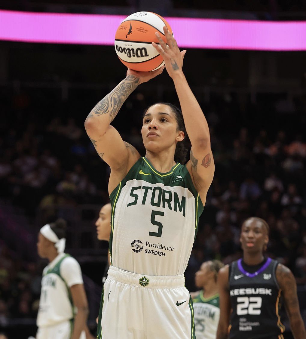 Gabby Williams this season:

13.8 PPG
4.8 RPG
4.5 APG
2.5 SPG

Tied for the highest odds to win Most Improved Player on <a href="/PolymarketSport/">Polymarket Sports</a> (+285).