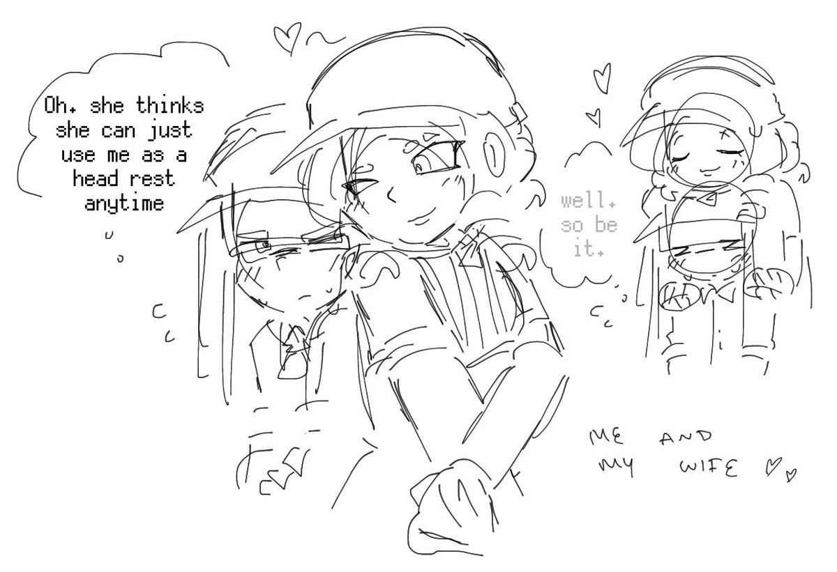 zsunroll's tweet image. doodles cuz i missed them both (ill make better stuff later after Artfight)