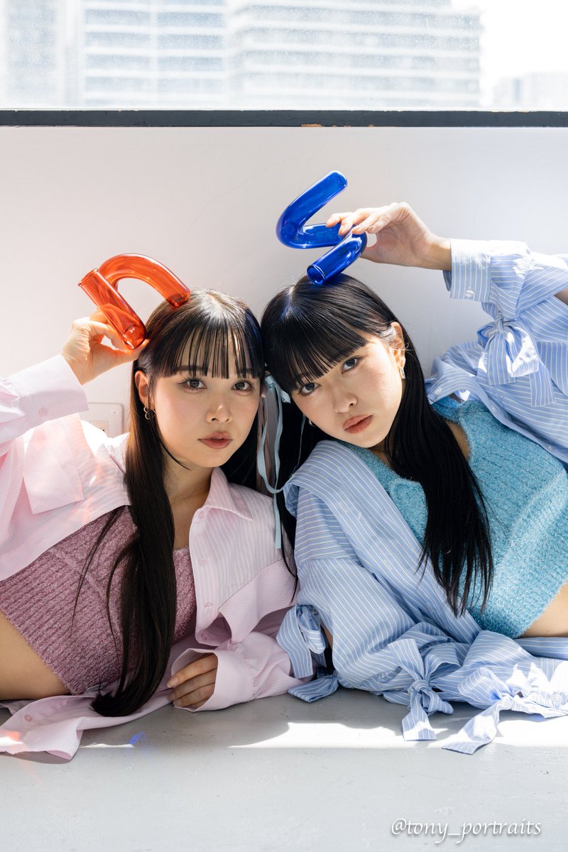tony_portraits's tweet image. nagisa &amp;amp; saya

model: 
@nagisa_partner 
@saya_partner