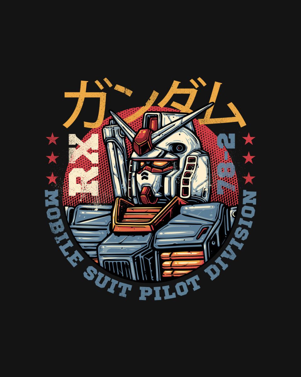 THE DAILY | “Mobile Suit Pilot Division” by #glitchygorilla starts at just $13 today only at #TeeFury! ⚡
loom.ly/fsCisyY 

#tshirts #animemerch #teefury #animesthirts #animeart #animedraw #instaartist #japanese #animated #animation #mecha #robots #scifi #anime